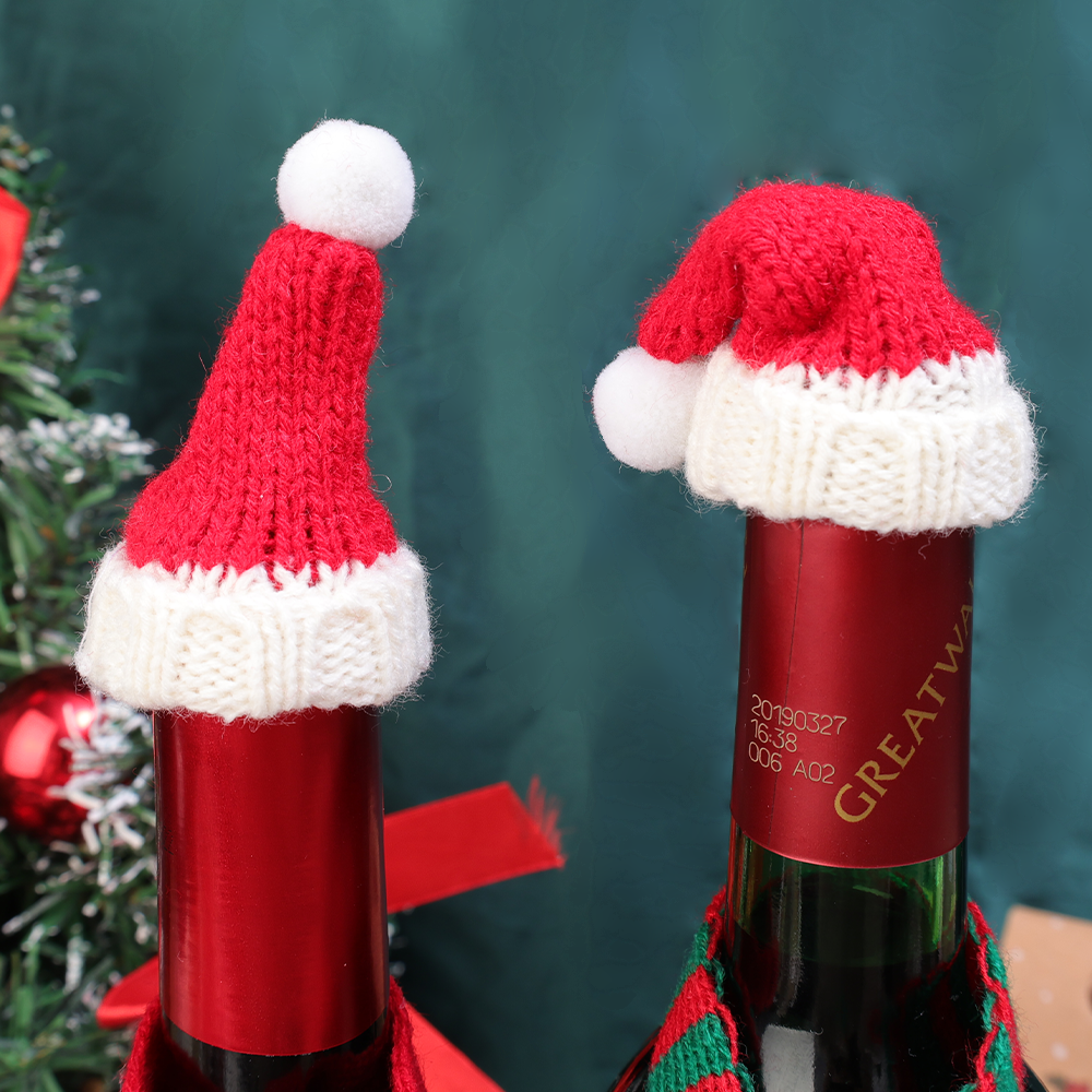 1-10pcs Christmas Doll Mini Fi - Santa Hat Plush ulasan dan harga