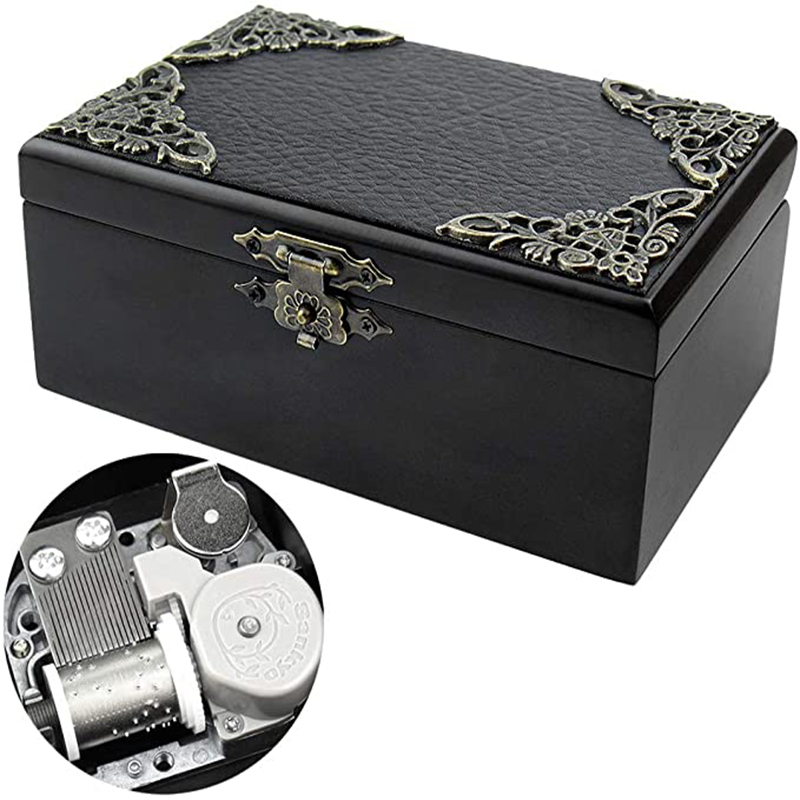 ROSIKING Vintage Wood Carved M - Snow Globe Musical ulasan dan harga