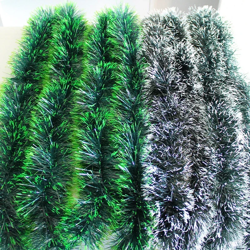 2/40m Christmas Tinsel Ribbons - Tinsel Garland Decoration ulasan dan harga