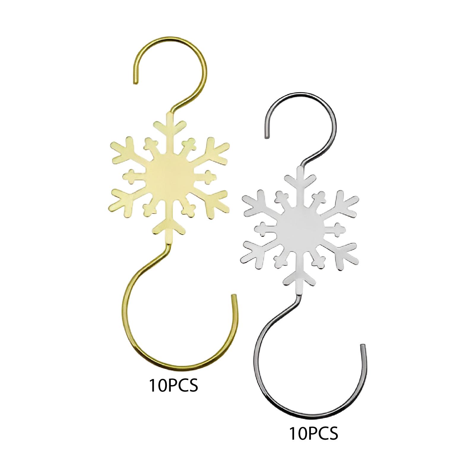 10Pcs Christmas Ornament Hooks - Christmas Stocking Hanging ulasan dan harga