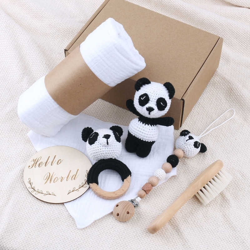 1 Set Baby Stuffed Animal Doll - Gift Box Wrap Set ulasan dan harga