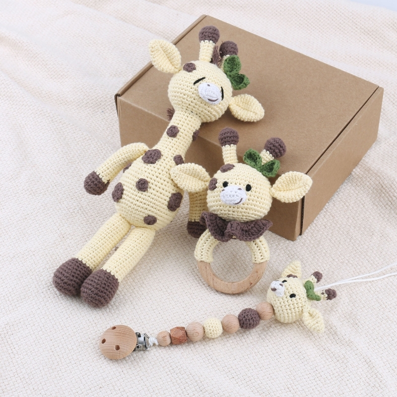 1 Set Baby Stuffed Animal Doll - Gift Box Wrap Set ulasan dan harga