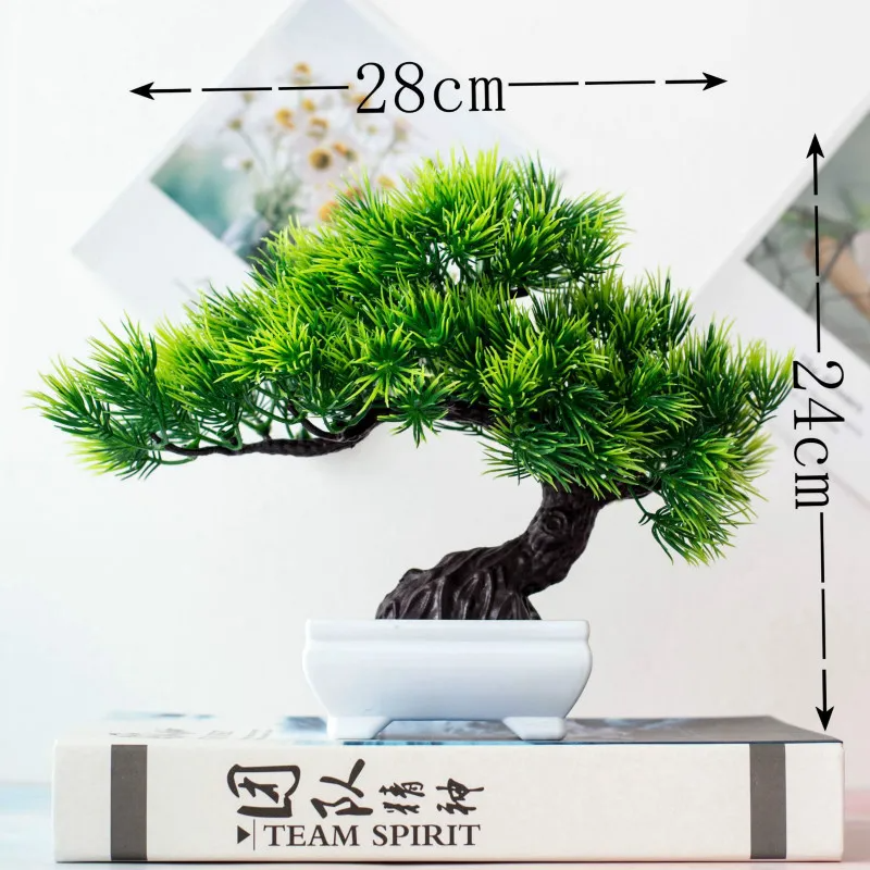 1pcs Artificial Green Plants B - Christmas Tree Artificial ulasan dan harga