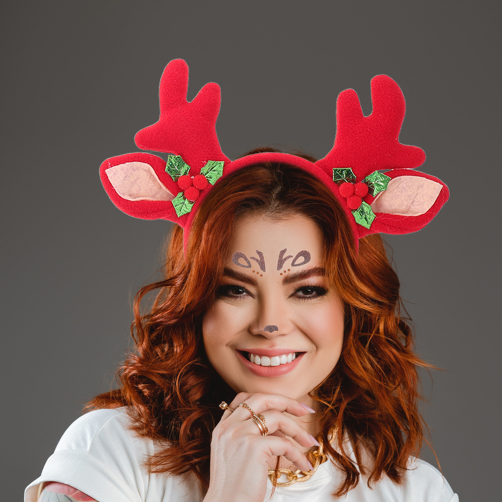 4Pcs Reindeer Antler Headband  - Reindeer Antlers Headband ulasan dan harga