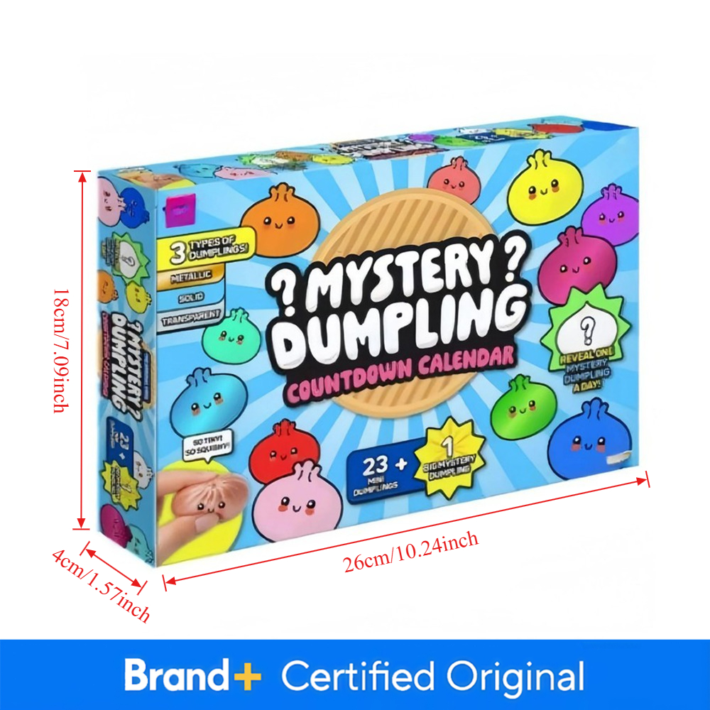 Kawaii Bun Mystery 2026 Squish - Advent Calendar Gift ulasan dan harga