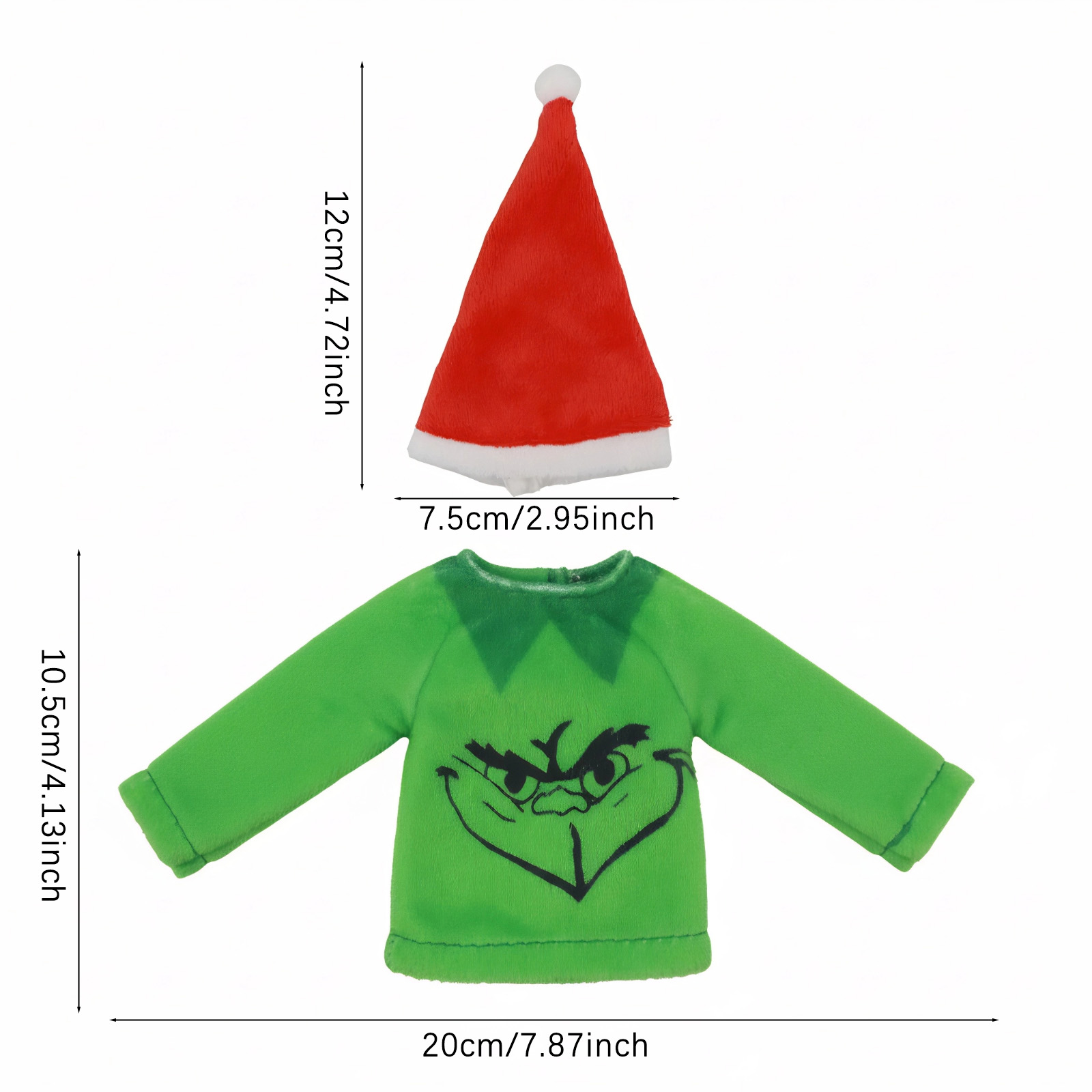 Suitable For 30cm Dolls, Chris - Santa Hat Plush ulasan dan harga