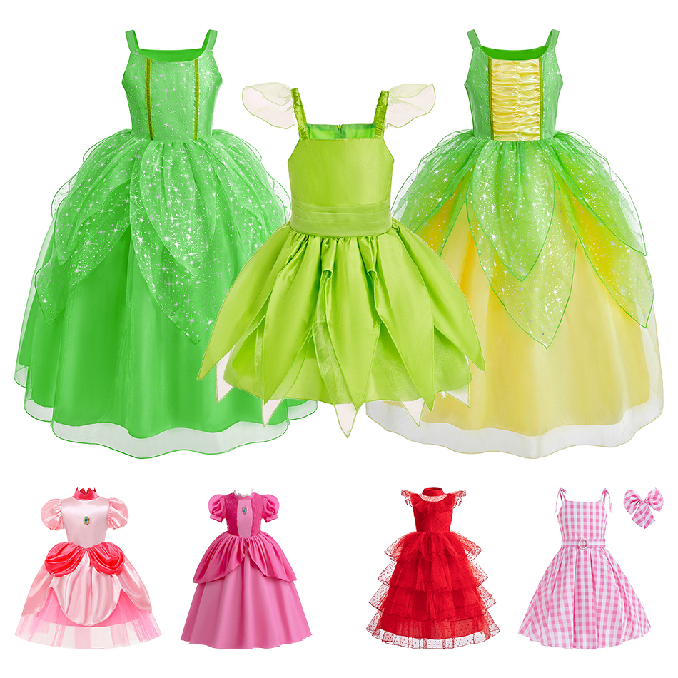 2026 Summer Girls Pink Peach P - Elf Costume Christmas ulasan dan harga